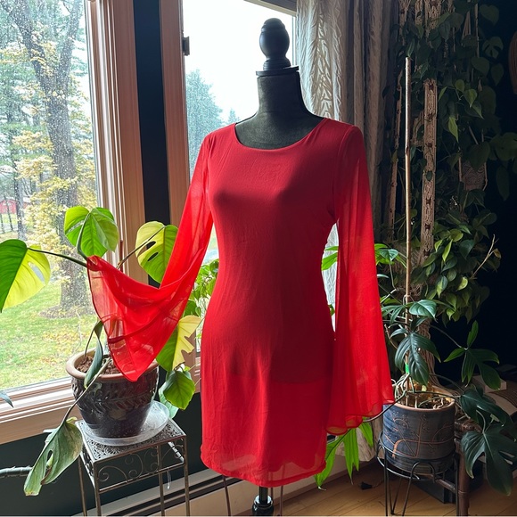Little Red Dress, Ark & Co, New with Tags - Picture 2 of 4